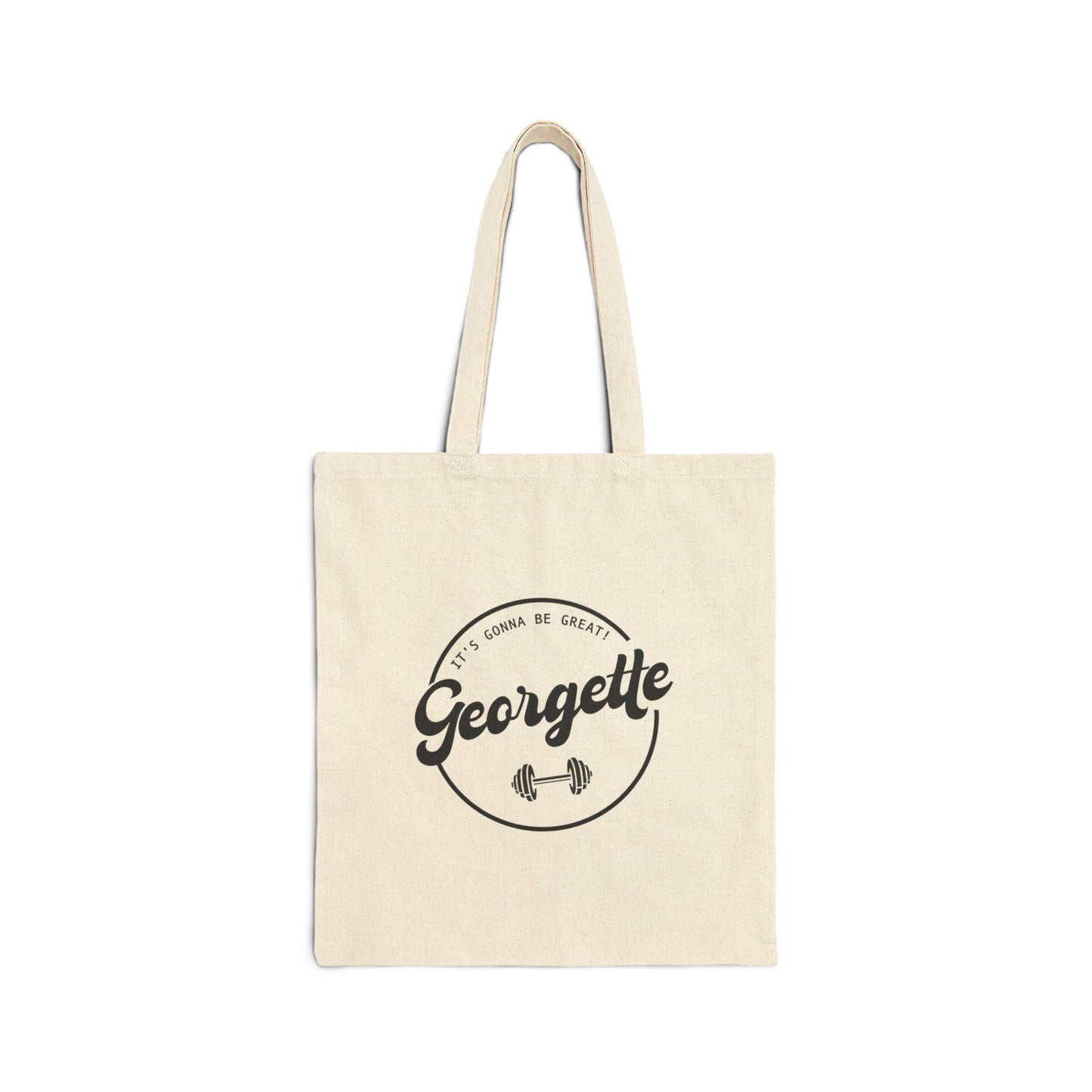 Cotton Canvas Tote Bag  'It's Gonna Be Great!'